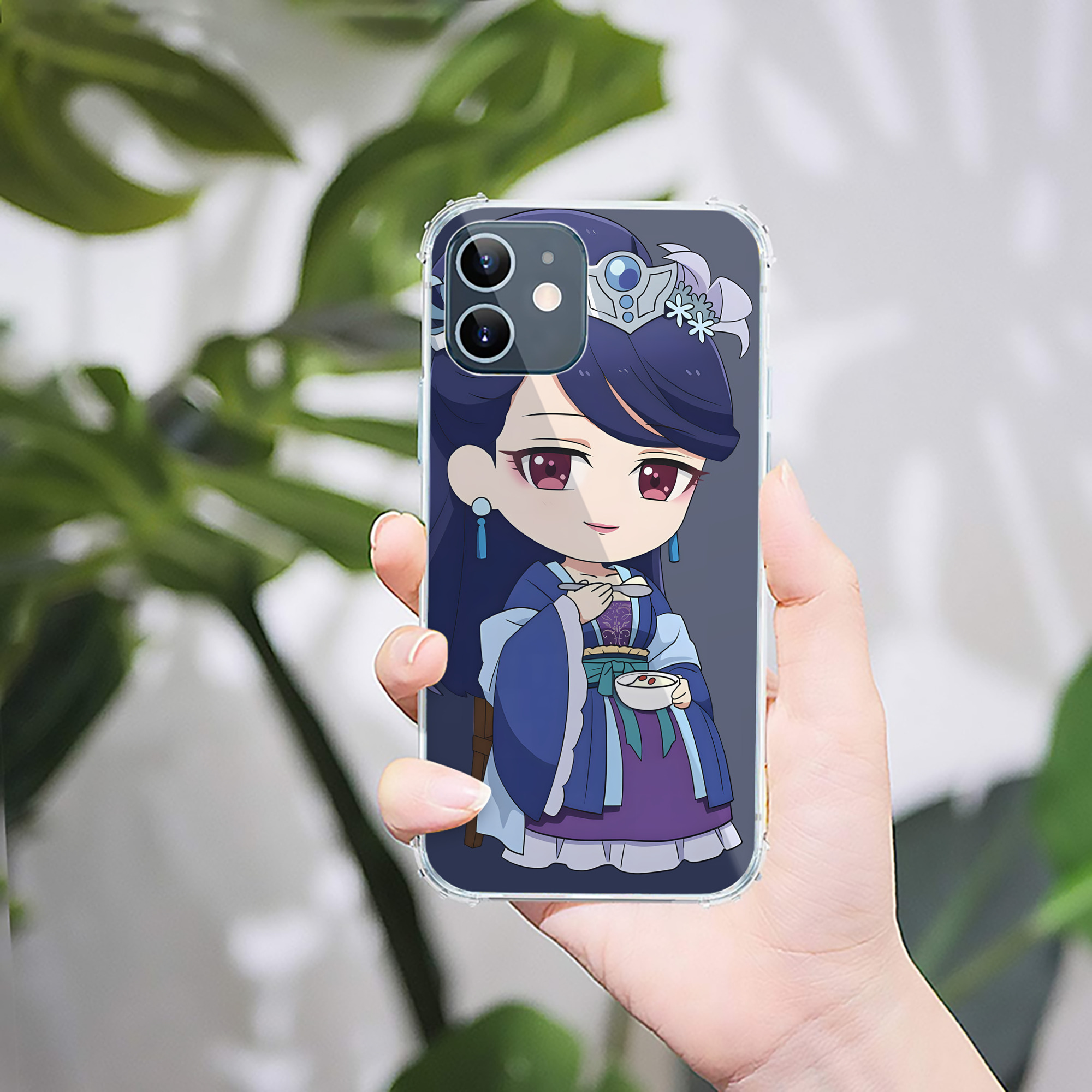 （画像用） 薬屋のひとりごと The Apothecary Diaries 【iPhone 12シリーズ対応】透明スマホケース（クリアソフトケース）